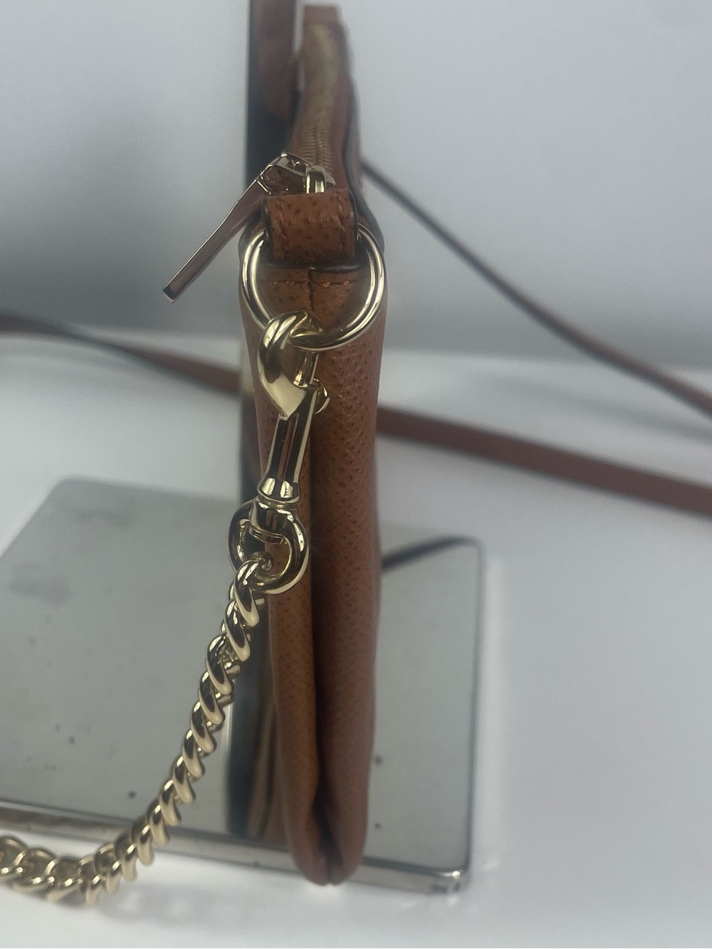 Coach Kylie Textured Leather Crossbody - Picture 5 of 12